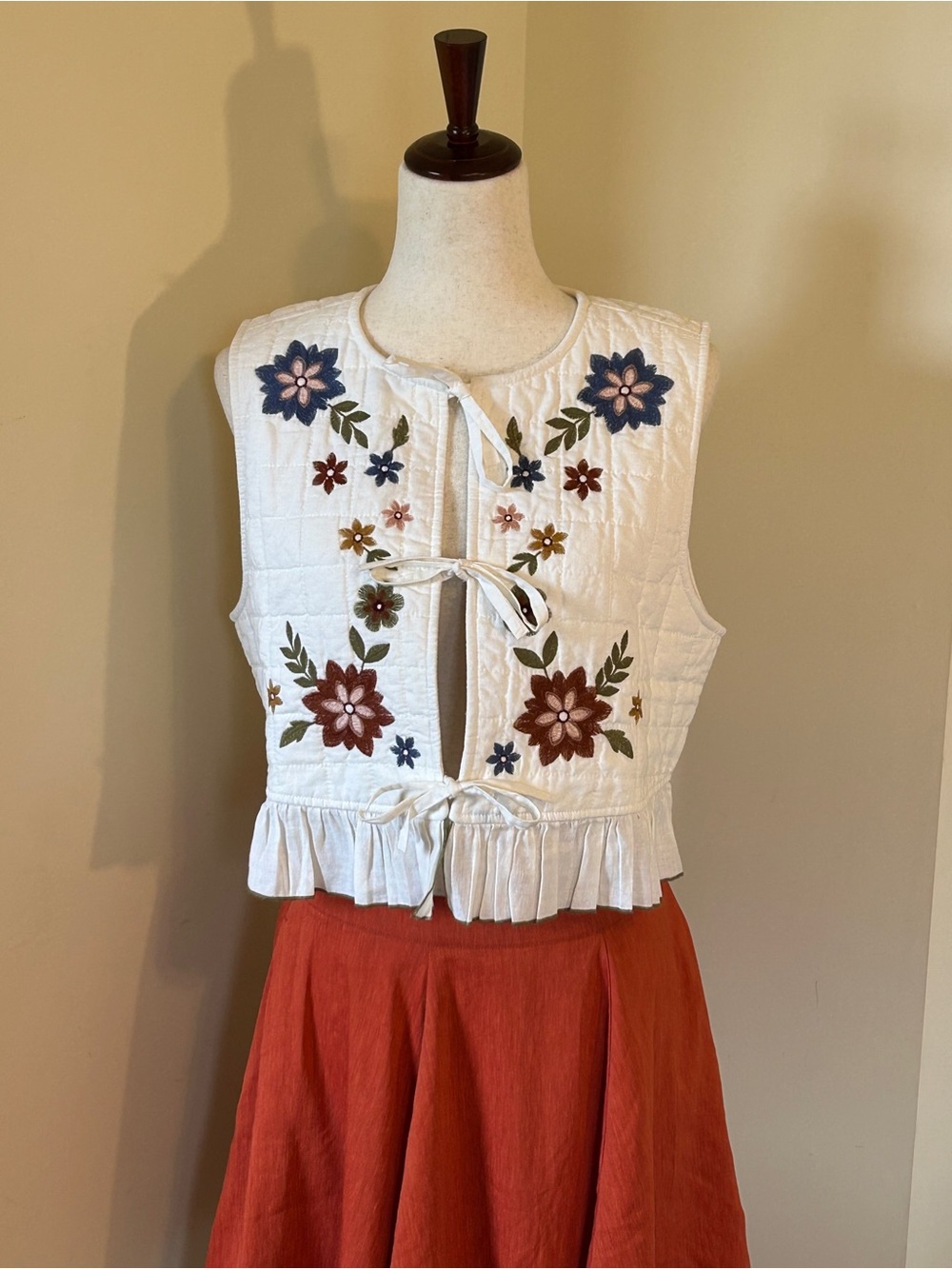 NWT Sézane ORANE Jacket/Vest/Top SZ 8 🇫🇷 - Picture 5 of 10
